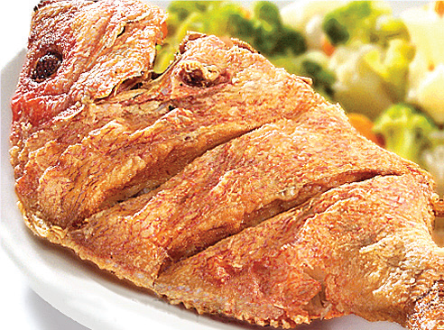 Filete de pescado a la talla